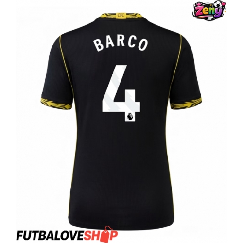 Dres Chelsea Valentin Barco #4 Preč pre Ženy 2026-27 Krátky Rukáv